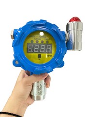 Hydrogen Sulfide Gas Detector Fixed H2S Concentration Gas Leak Monitor 100ppm