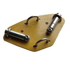 Compact V Antenna Base with Easy Installation for Photographic Equipment