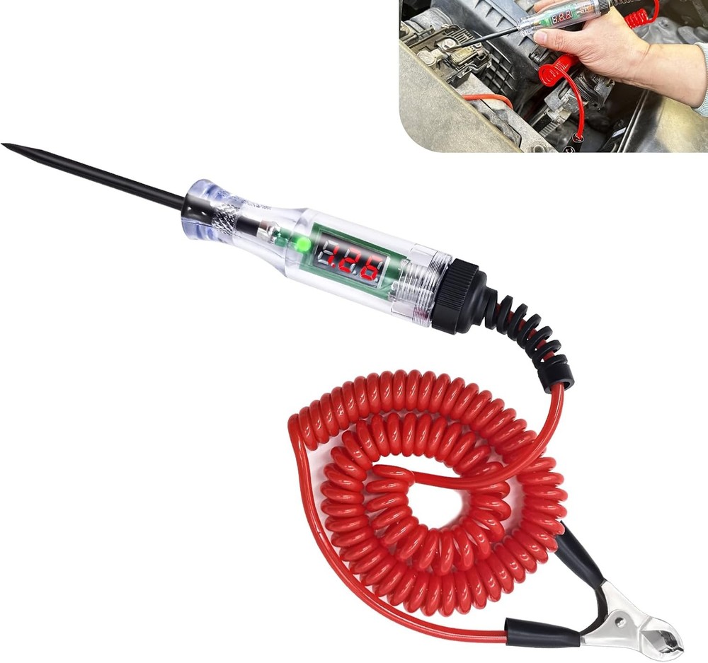 Pack 1 Automotive Digital Display Circuit Test Pen DC 6 24V