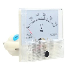 DC Pointer Voltmeter HighAccuracy For Voltage Measuring Equipment DC 0~500V New