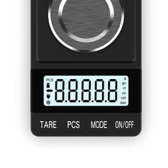 Electronic Jewelry Scale Compact 0.001g Accuracy for Gold and Small Parts