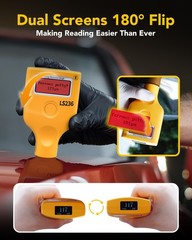 Coating Dikte Meting Paint Gauge Auto LS236, DualDisplay with Read Rotation 0…