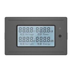 DC6-200V 20A 50A 100A Multi-functional Voltmeter Ammeter Digital LCD Power Meter