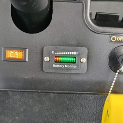 Battery Monitor 12V 24V 36V 48V 60V 72V Car Golf cart Battery Indicator Meter#1
