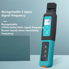Fiber Optic Identifier With 10MW Visual Fault Locator 0.25 -3.0 Mm Fiber Lines B
