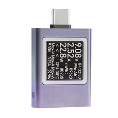Type-C Interface Large Screen Charger Detector Current Capacity Testing Meter