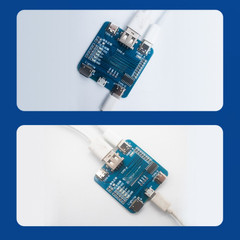 Type C USB Cable Tester with LED Display for Fast Charging and Data Lines