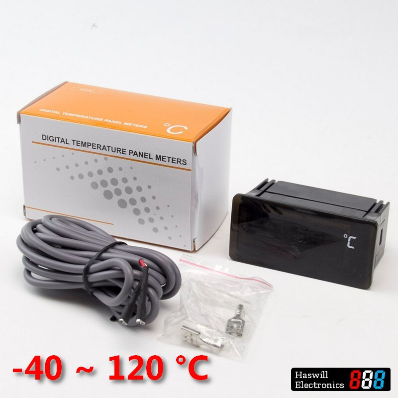 Up to 300 °C TPM-910 Digital LED Panel thermometer / Waterproof & High Light