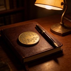 Educational Training Coin for Morse Code Practice Designed for Radio Hobbyists