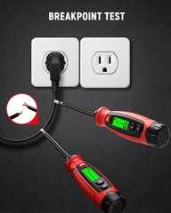 2-in-1 Voltage Tester Screwdriver, 3–500V AC Contact Voltage Measurement & No…