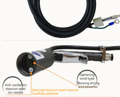 ZJ-989 Ion Air Gun Electrostatic And Dust Removal Gun Industrial Eliminator 220V