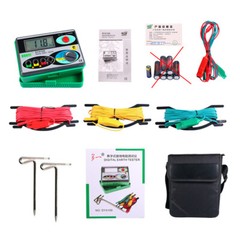 DY4100 0~20/200/2000Ω High Accuracy Digital Earth Ground Resistance Tester Meter