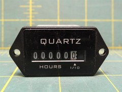 Redington Counters Trumeter Timers 722-0001 Hour Meter Panel Mount Mechanical