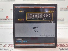 Conzerv DM 5240 Electronic Energy Meter 240V