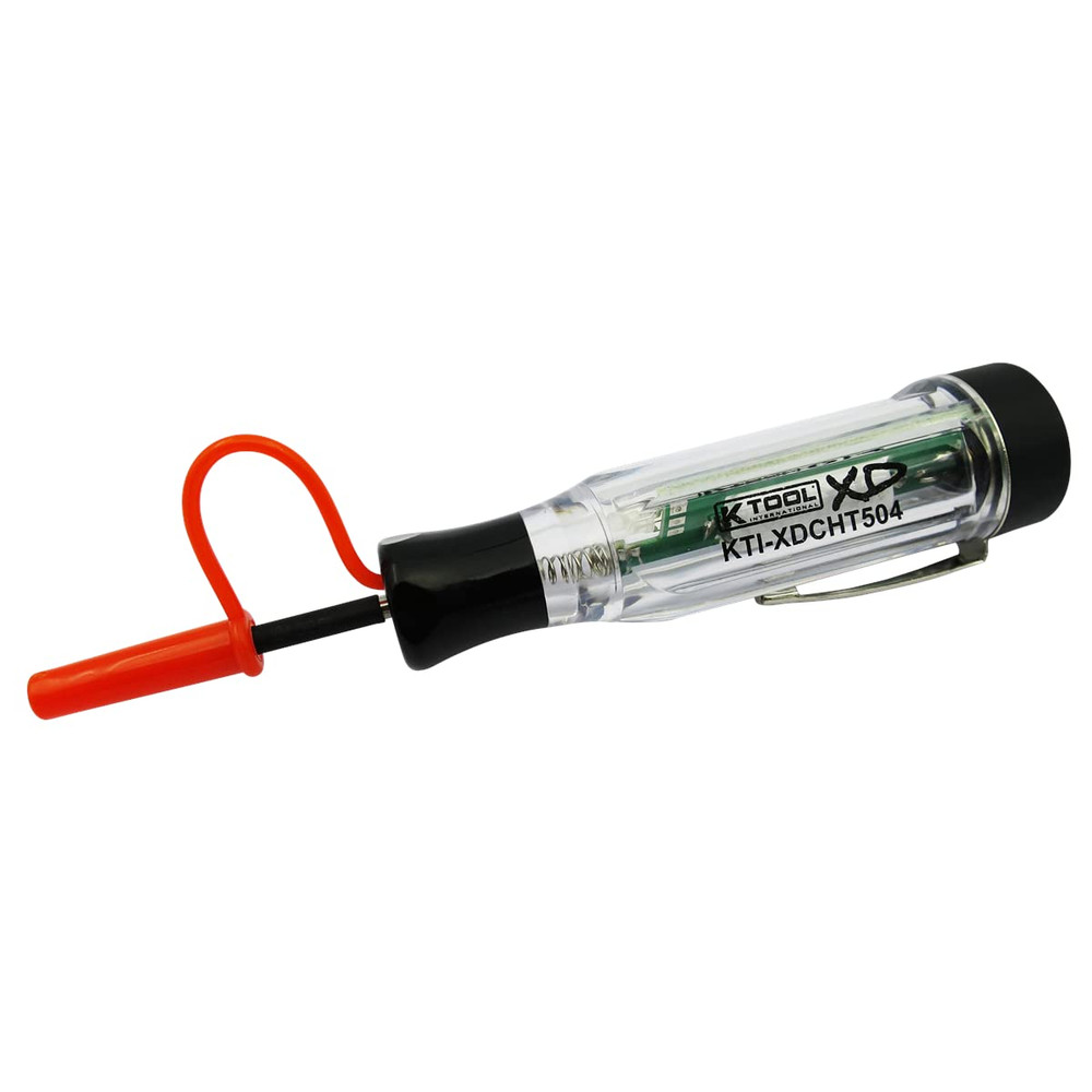XDCHT504 Dual Polarity DC Circuit Tester for Garages, Repair, Shops, and DIY, Co