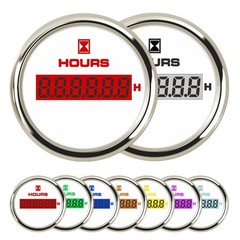 52mm(2″) Hour Meter for Marine Boat Car Motorcycle Hour Gauge Timer Gauge 9-3…