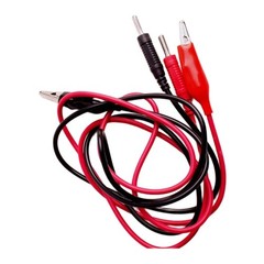 10A DC Power Test Cable with For ALLIGATOR Clips and Banana Connectors