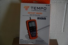 Tempo NC-100 Professional Wiring Tester – Test Twisted Pair and Coaxial Cables