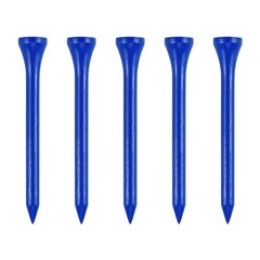 Golf Tees Wood 100 Pieces 70mm Bamboo Tees Blue