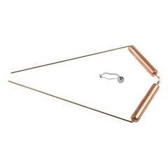 Treasure Detection Copper Rods 2 Pack for Easy Handling and Effective Use