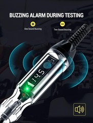Upgraded 3-72V Buzzer Automotive Test Light, Heavy Duty Digital LED Circuit T…