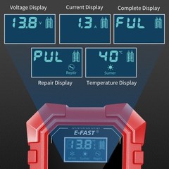 6V/12V 1.5A Smart Battery Charger for Car Motorcycle Lead-Acid Repair