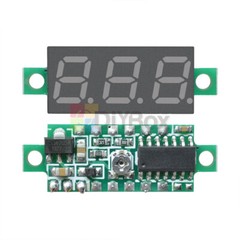 Lot 1-10X DC 0-100V 0.28″ 3-Digital Voltmeter Green LED Volt Panel Meter 3-Wires