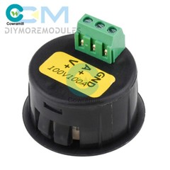 DC5-100V Digital Voltmeter LED Display Car Voltage Current Meter Panel 1-100A