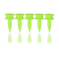 Golf Tees Plastic 100 Pieces Green 25mm