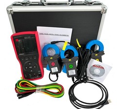 Digital Three Phase Voltmeter with AC 0.00V～600V 0mA～600A 45.00Hz～65.00Hz