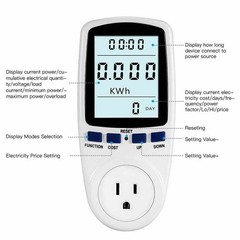Energy Saving Analyzer Digital Power Monitor Watt Amps Volt Electricity Monitor