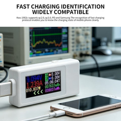 10 in 1 Type C USB Tester DC Digital Voltmeter Amperimetro Current Voltage Meter