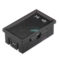 DC0-300V 50/100/200/400A Isolated Current Voltage Meter Hall Ammeter Voltmeter