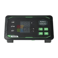 DC 7-100V Car Voltage Power Indicator Lead-Acid/Ternary/LiFePO4 Battery Monitor