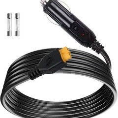 18AWG Car to For XT60 Female Power Cable 300cm for RV For solar Generator