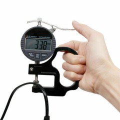 Digital Thickness Gauge 0.01mm/0.001mm Tester Meter Film Leather Measuring Tool