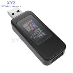4V-30V USB LCD Voltmeter Ammeter Voltage Tester Current Power Capacity Detector