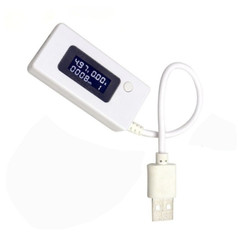 LCD Micro USB Charger Battery Capacity Voltage Current Tester Meter Detector