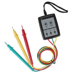 SP8030 Digital Phase Rotation Indicator LED Buzzer Phase Sequence Meter 60V‑600V