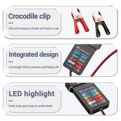 ANENG Car Battery Tester,12V Digital Automotive Batteries Tester,Alternator C…