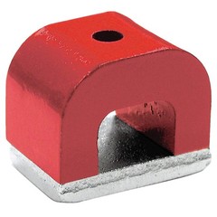 Master Magnetics Horseshoe Magnet 1.18in 13lb Pull Red Alnico Magnet 1pc