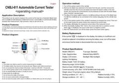 Automotive LED Car Blade Fuse Tester for Current Check CNBJ-611