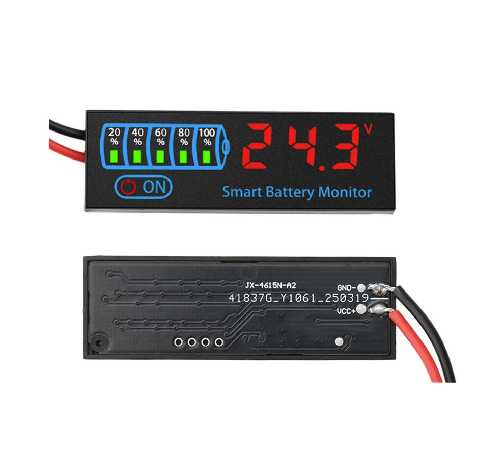 DC7–40V Battery Level Indicator LED Voltage Capacity Tester Board – NEW