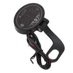 Motorcycle LED Voltmeter, Digital 9‑24V Smart Voltmeter Battery Meter Waterpr…