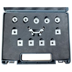 Support Ring Set For Portable Leeb Hardness Tester Adapter Rings Set with 12Pcs