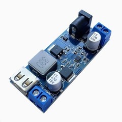 5V 5A Dual USB DC-DC Step Down Converter 24V 12V Input for Embedded Use