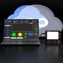 Compact C09 I2C Waveform Ammeter with Triple Display and Fast Response