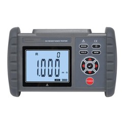 Micro-ohmmeter DC Low Resistance Meter with Range 0.01mΩ~30.00KΩ Accuracy ±0.1FS