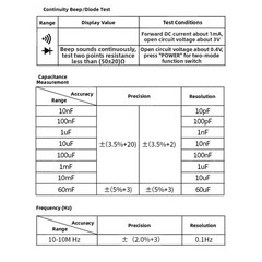 FS899S For Rechargeable Digital Multimeter With Voice Broadcast And-Flashlight