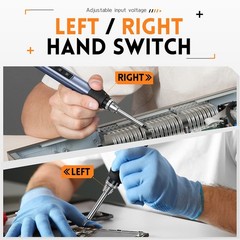 HS01 Portable Soldering Iron PD 65W with Adjustable Temperature and PID Control